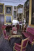 Collection of art in the palace
