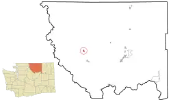 Location of Winthrop, Washington