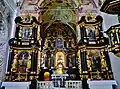 Church main altar, devoted to St. Mary