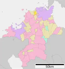 Location of Onga
