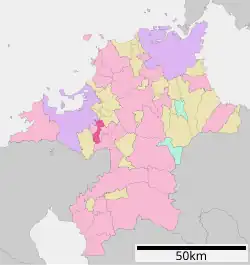 Location of Ōnojō