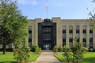 The Orange County Courthouse in Orange