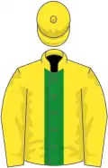 Yellow, green stripe