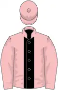 Pink, black stripe