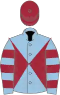 Orange, white stripe