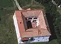 Aerial photograph of Ozora Castle