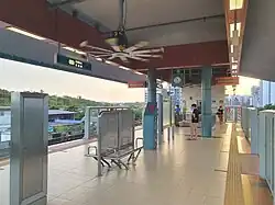 Riviera LRT platforms