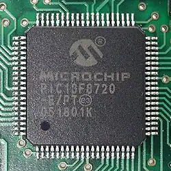 A PIC microcontroller with 29 remappable GPIOs (Microchip Technology PIC24FJ256)