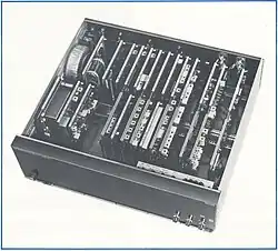 Philips PM5534 generator with top lid opened.