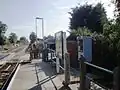 An unstaffed halt