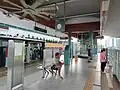 Sam Kee LRT platforms