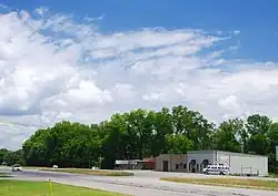 Businesses along US-72 in Paint Rock