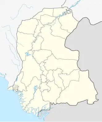 Chachro is located in Sindh