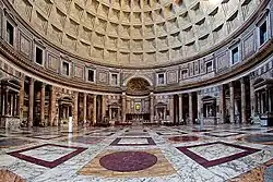 Aediculae in the Pantheon, Rome