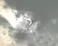 Partial from Tai'an, China, 7:57 UTC
