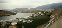 View from Pateros, Washington, August 2009