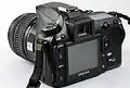 K100D, back
