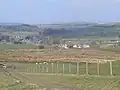 View towards the village