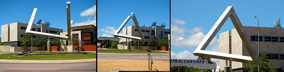 "Impossible Triangle", Brian McKay and Ahmad Abas, East Perth, Australia, 1999[7]