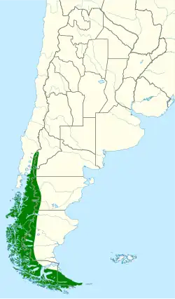Map of range