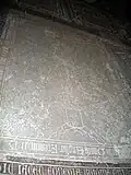 Philippa's grave at Vadstena Abbey