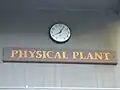 Physical Plant in 2013