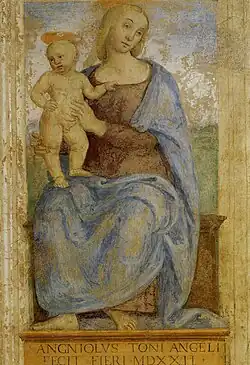 Fontignano. Pietro Perugino, 1522