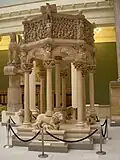 Siena Cathedral Pulpit, by Nicola Pisano
