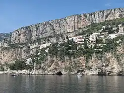 Sea cliffs