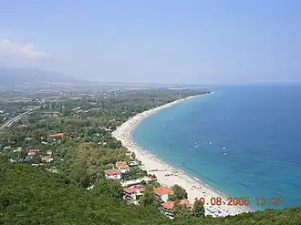 Platamon beach