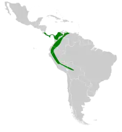 Map of range