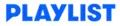 Playlist watermark