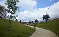 Park near the Vialia shopping centre