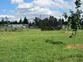 The baseball field