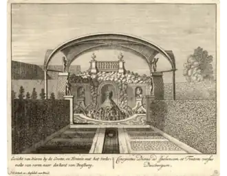 View of the grotto