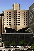 View from the south across the vacant Veteran's Hospital site