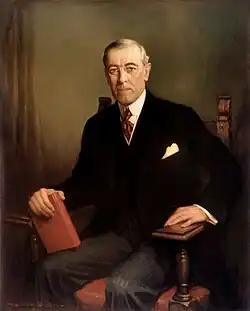 Portrait of Woodrow Wilson by Frank Graham Cootes, 1936