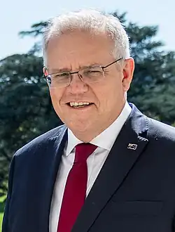 Australia Scott Morrison, Prime Minister
