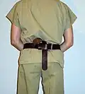 Restraint belt (back view)