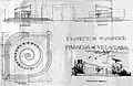 Historic document from 1950, representing the original project for the Foundation of Santa Clara city monument. Concept by artist Boaddil Ross Rodríguez.