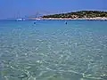 Psalida beach on the island of Samiopoula