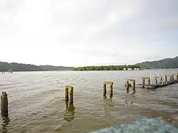 The island in 2011