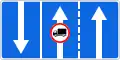 Traffic in lanes