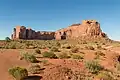 Southwest aspect of Spearhead Mesa