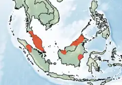 Map of range