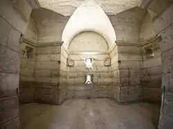 Inside lower level