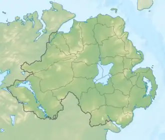 Slieve Croob is located in Northern Ireland