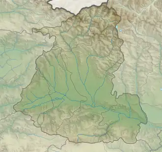 Surami is located in Shida Kartli