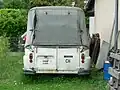Back still features standard split lower rear door.