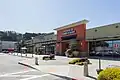 Mall exterior with restaurants